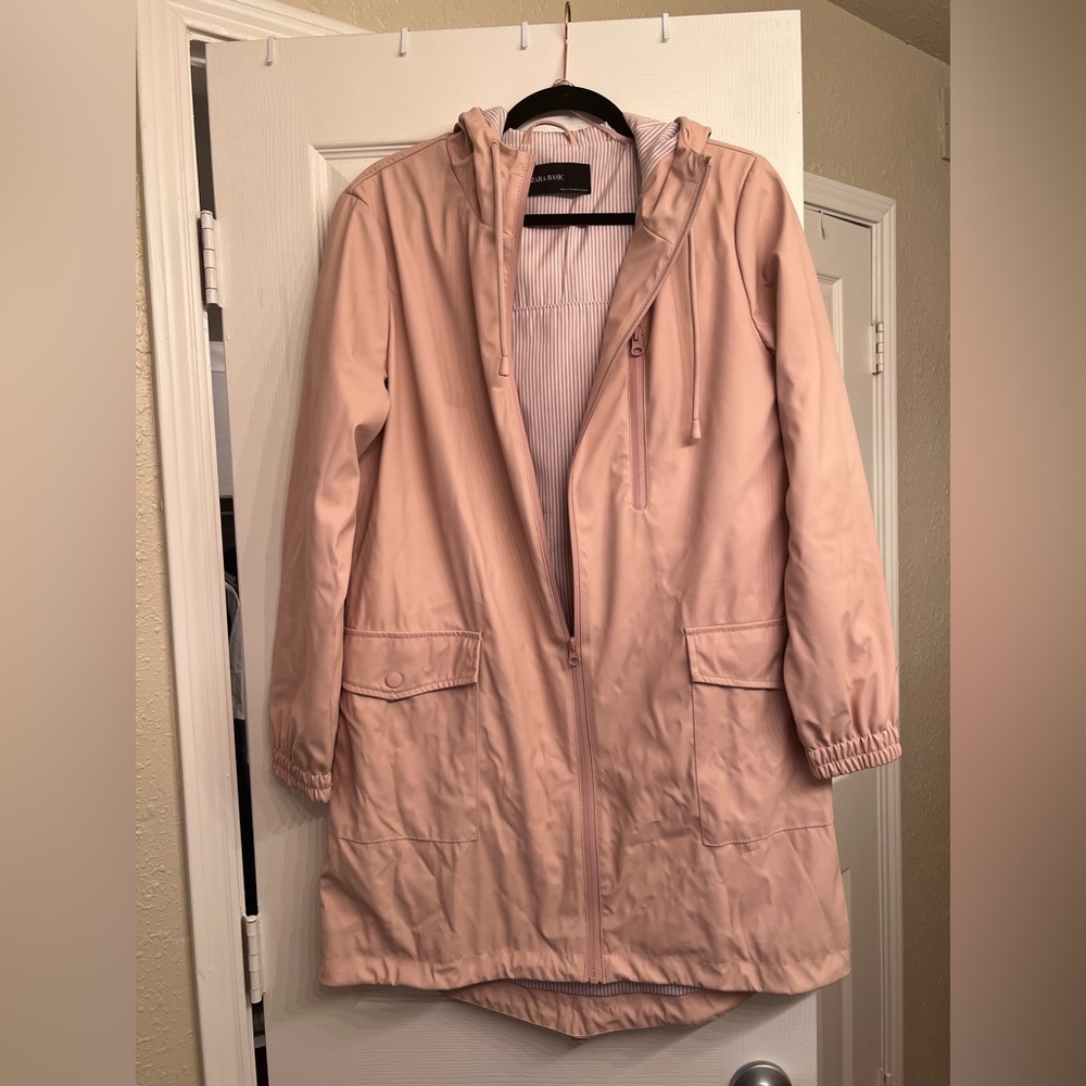 Pink Zara Rainjacket